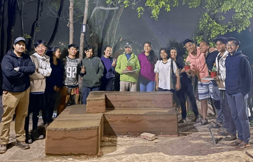 From Soil Science to Structural Form: The 2-Day Rammed Earth Workshop, "Prarambha '24" @ Kathmandu University